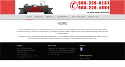 Desktop Screenshot of brackett-construction.com